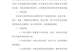  如何为青少年设计充满激励的篮球训练氛围